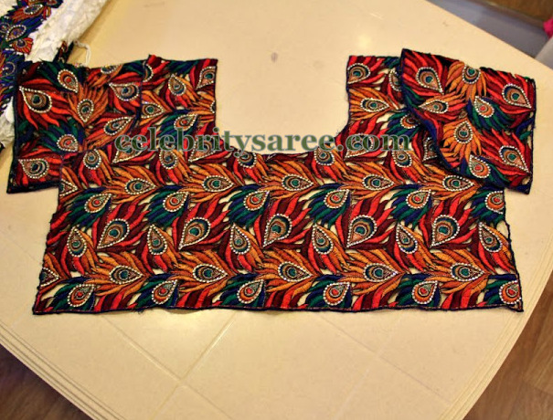 Blouse Designs for Net Tissue Sarees