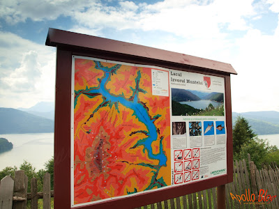 Harta Lacul Izvorul Muntelui