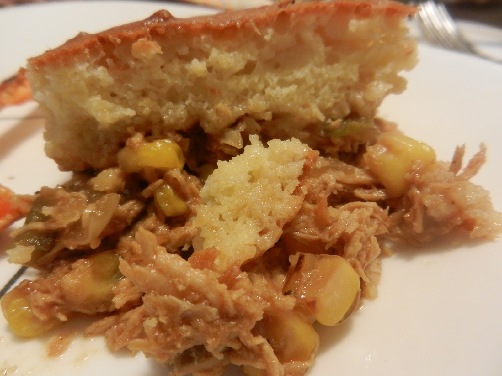 Cookin Stuff HG BBQ Chicken Cornbread Casserole