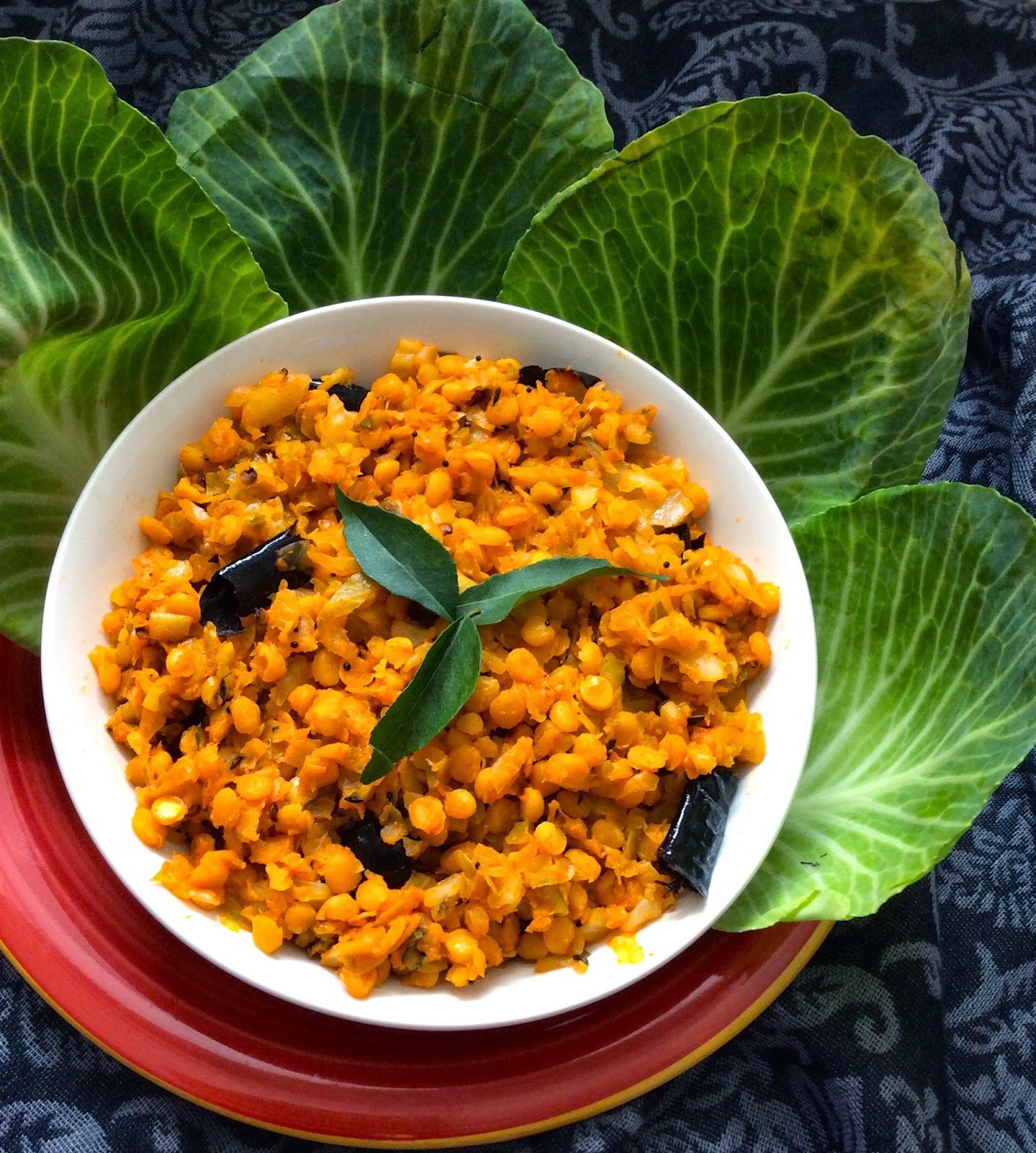 Cabbage Chana dal Curry (Cabbage Senagapappu Kura) For a Healthy