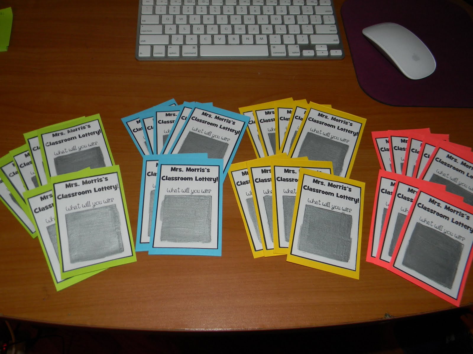 Lotto Ticket Template