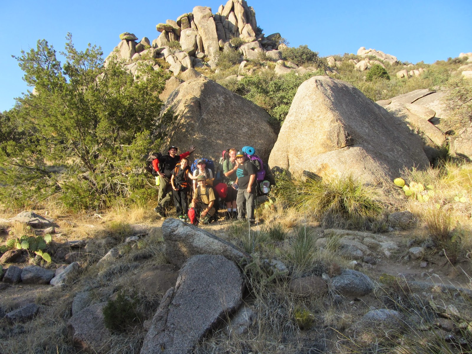 New Mexico Camping: Domingo Baca Canyon / TWA Crash Site