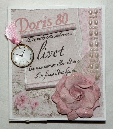 Pyssel à la Raggsocka: 80-årskort