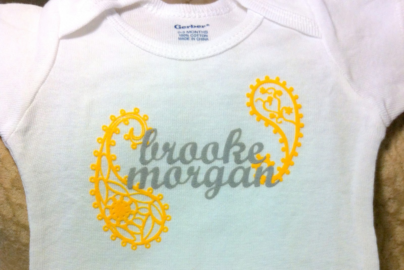 Want to get Crafty? Pottery Barn Inspired Onesies