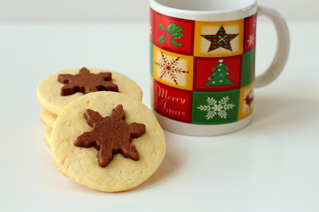Choc vanilla cookies christmas Milk and Honey: Choc-Vanilla Christmas Cookies