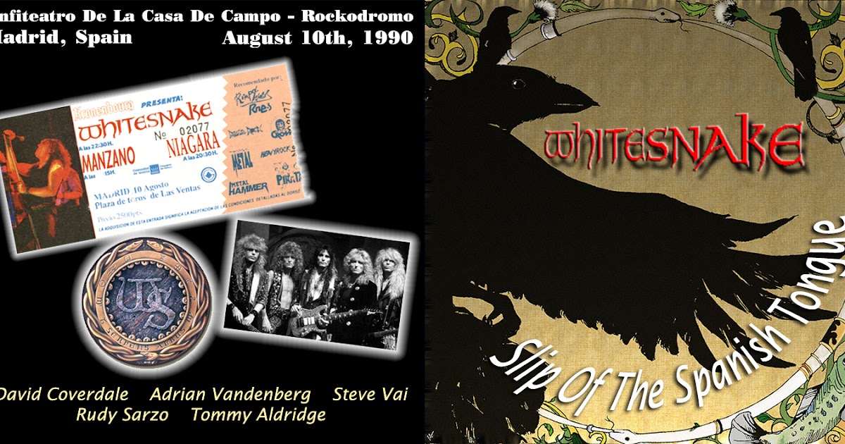 WHITESNAKE MADRID whitesnake madrid: