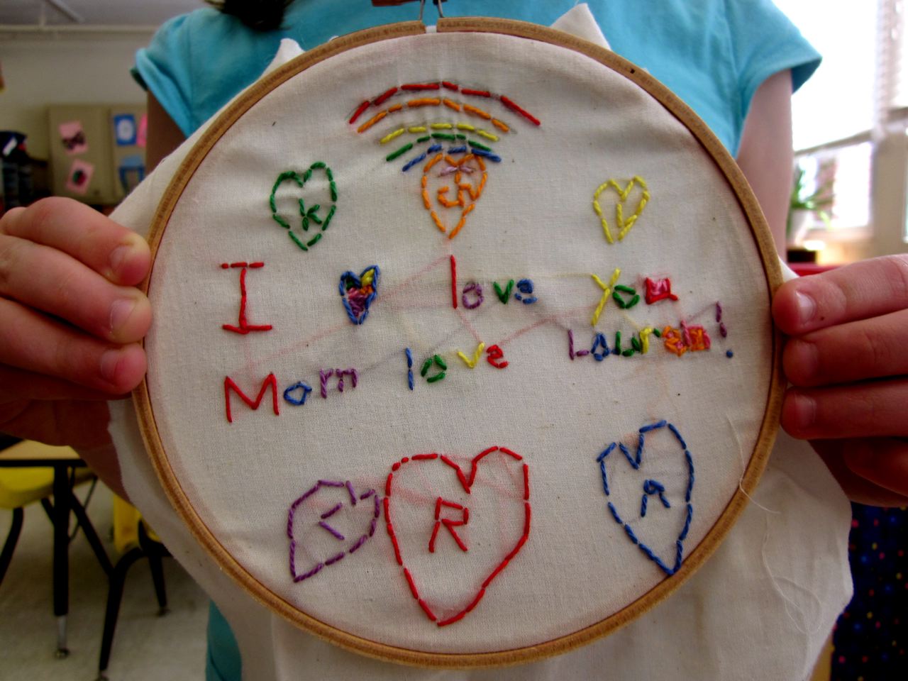 Sewing School Embroidery With Kids