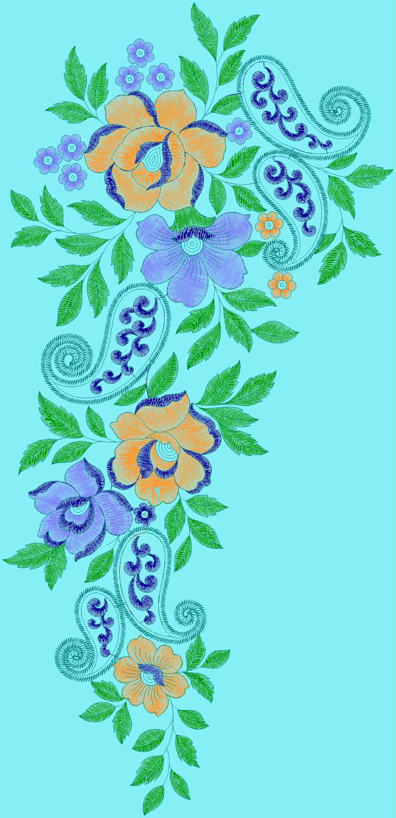 Embdesigntube Embroidery Fabric Patch Designs