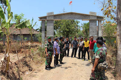 PASITER KODIM 0725/SRAGEN TINJAU LOKASI TMMD SENGKUYUNG TAHAP II