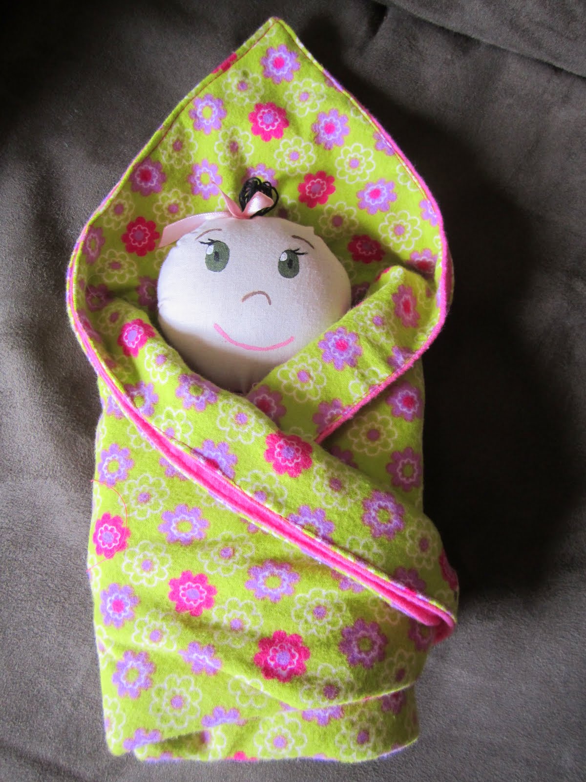 Mommy's Making a Mess Swaddle Baby