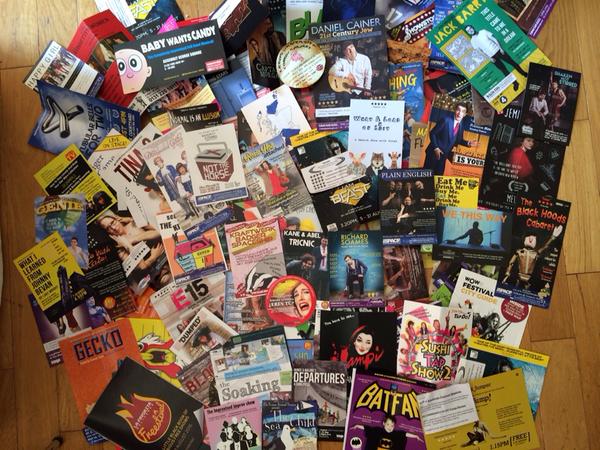 kev f comic art august 2015 pile of flyers