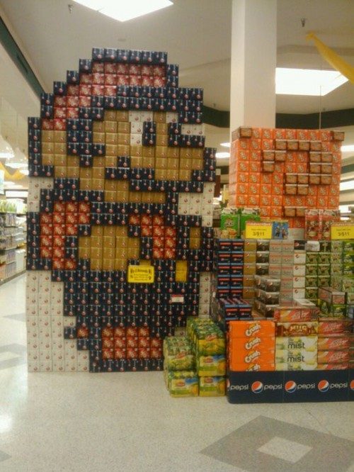 Mighty Lists 9 creative grocery store displays