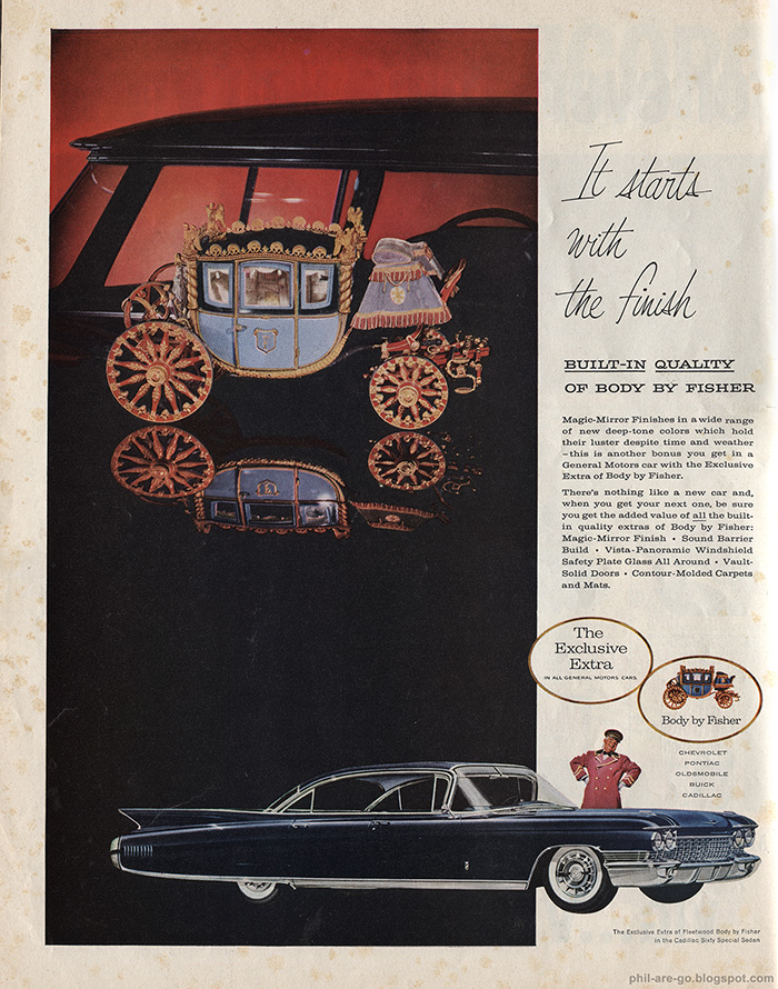 Phil Are Go! Body by Fisher More less, please.