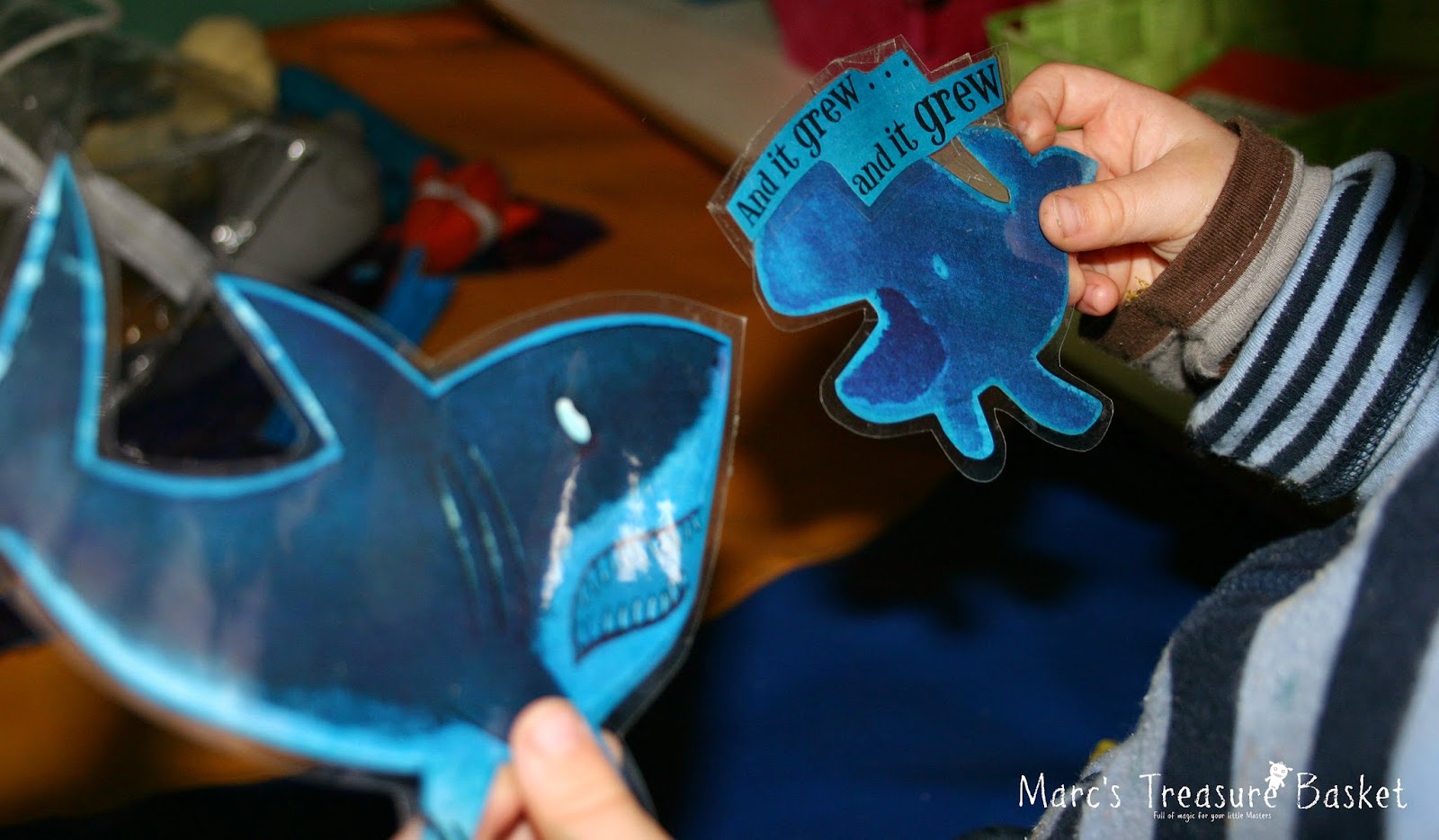 Marc's Treasure Basket: The Shark in the Dark - Story Sack