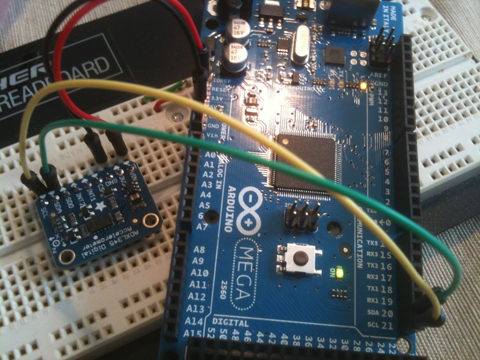All Things Kate: Accelerometers, Gyroscopes, and Filters Oh My! Circuit Diagram