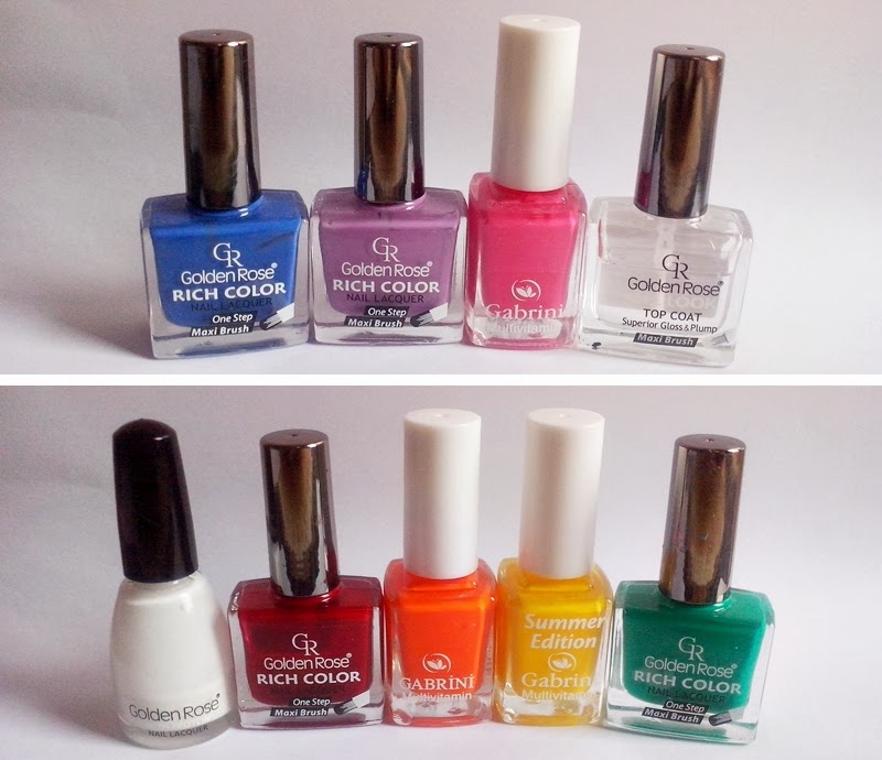 31DC2014 Day 9: RAINBOW Nails