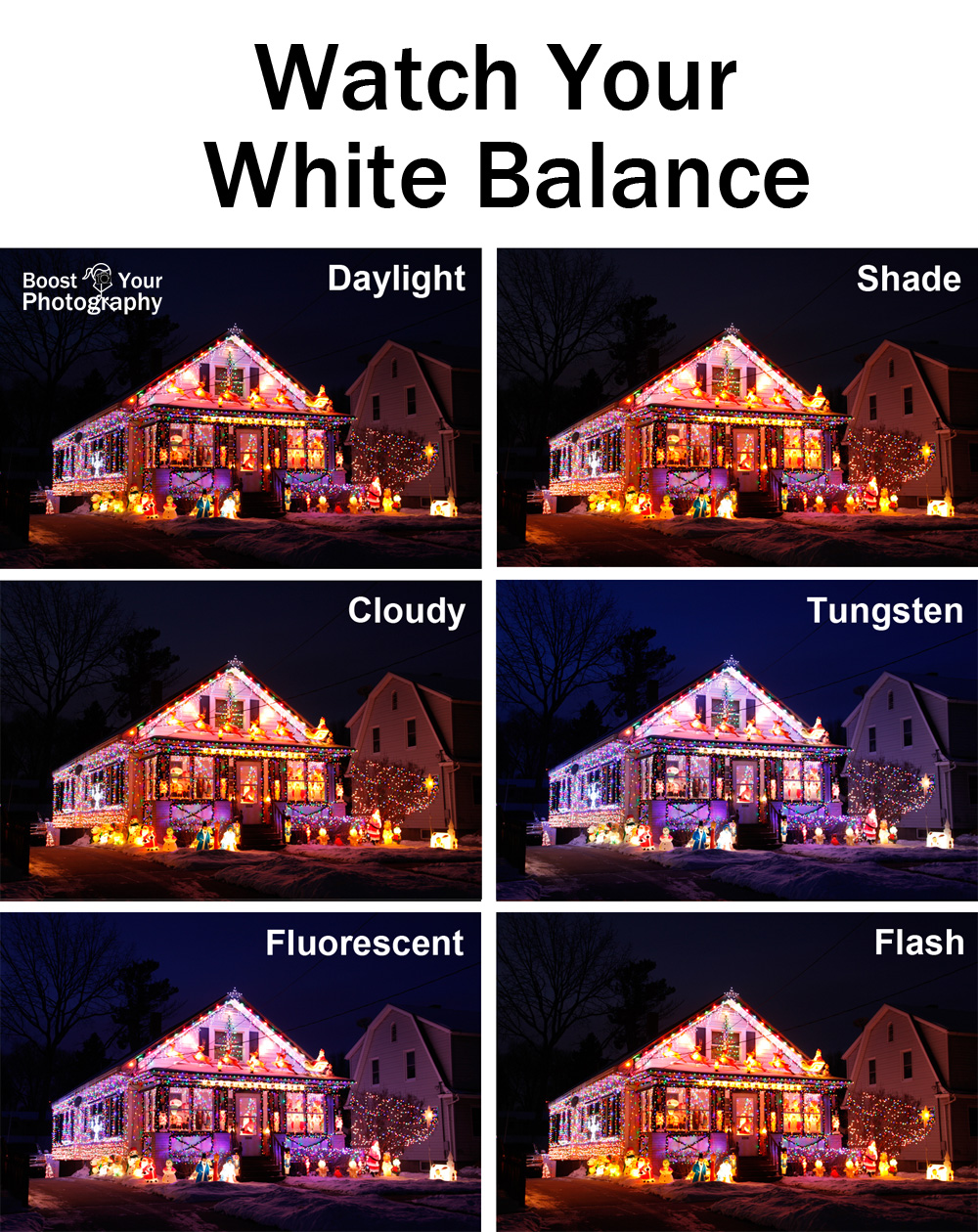 Watch Your White Balance with Holiday Lights | Boost Your Photography