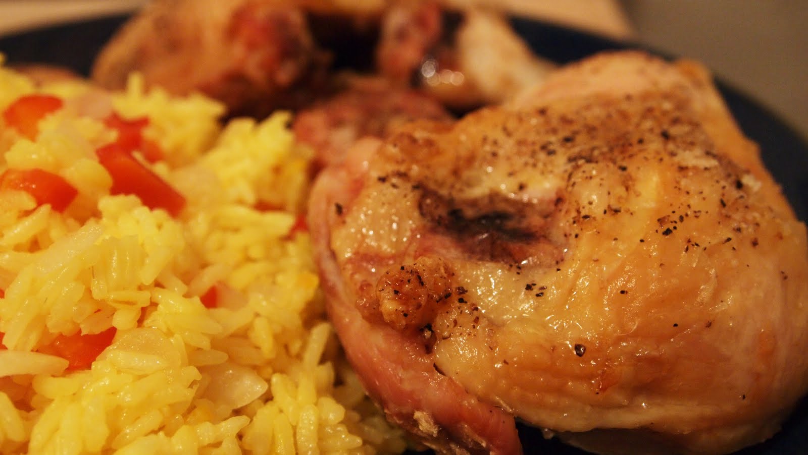 Things I Put In My Mouth Roasted Chicken & Saffron Rice