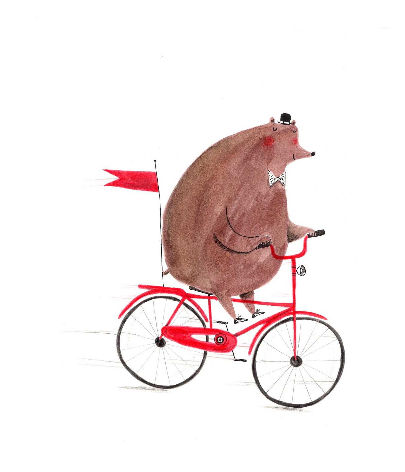 Alex T. Smith On your bike Mr. Bear!