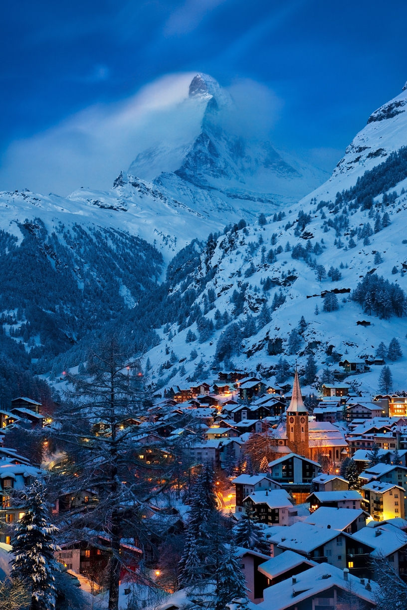 Zermatt : Pennine Alps, Switzerland : Mountain Photography 