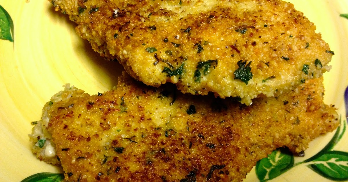 From Pasta to Paleo Almond "Breaded" Chicken