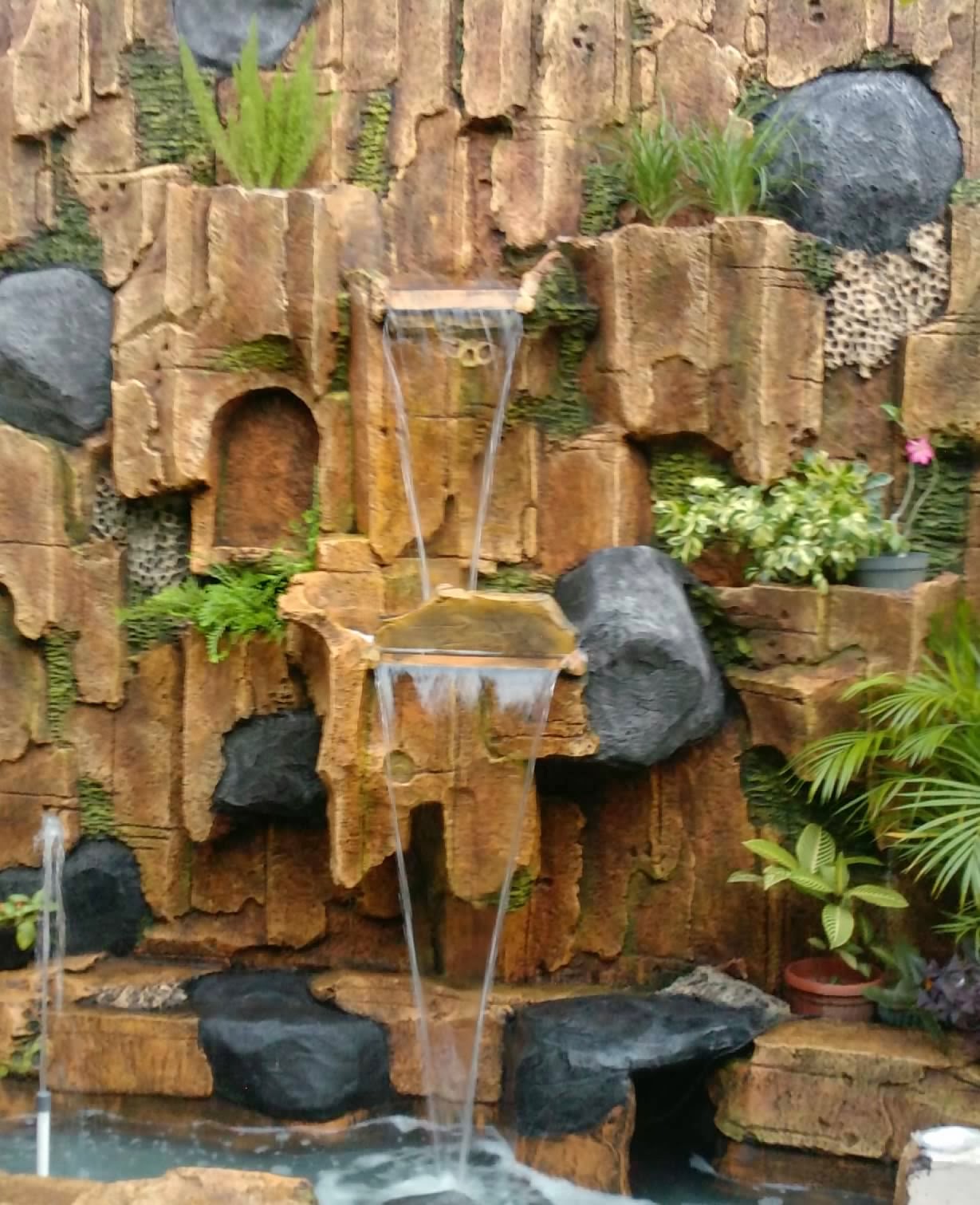Taman garden menerima pembuat relief | air terjun,jasa pembuat kolam