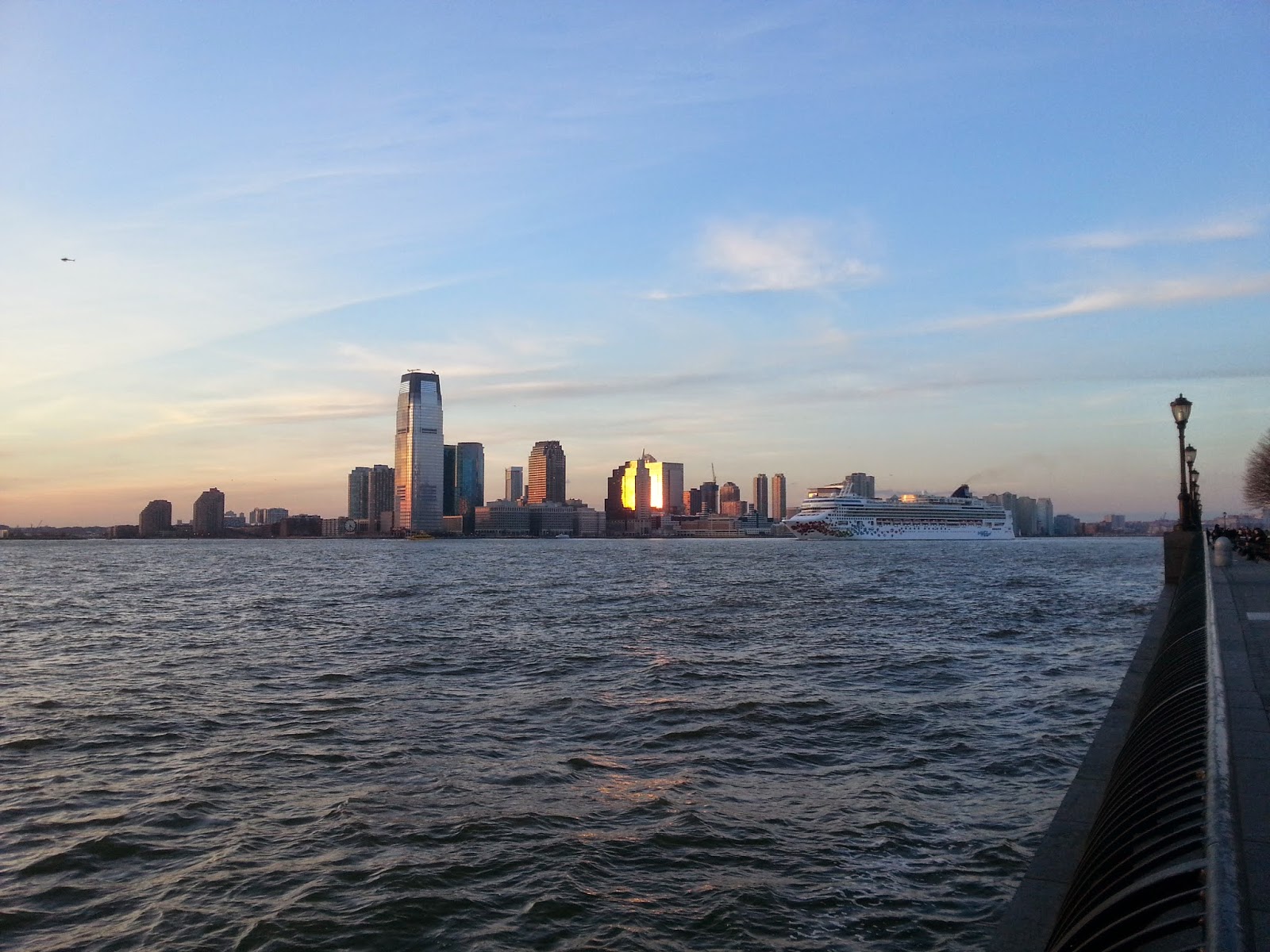 Cruise Ship Norwegian Gem departing New York Cruise Ship Norwegian Gem departing New York