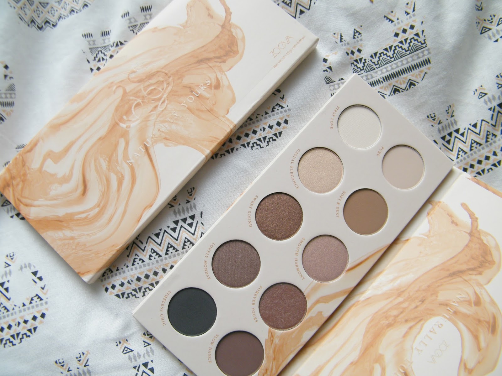 ZOEVA Naturally Yours Palette Review & Swatches Jasmine McRae UK