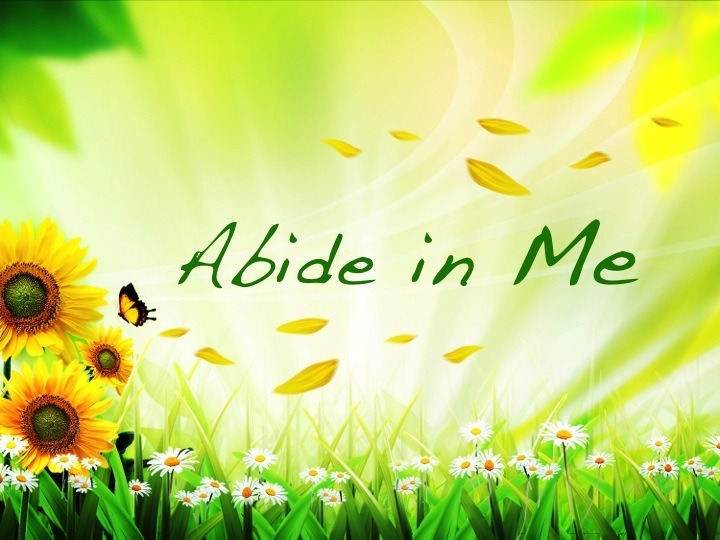 Abide in Me