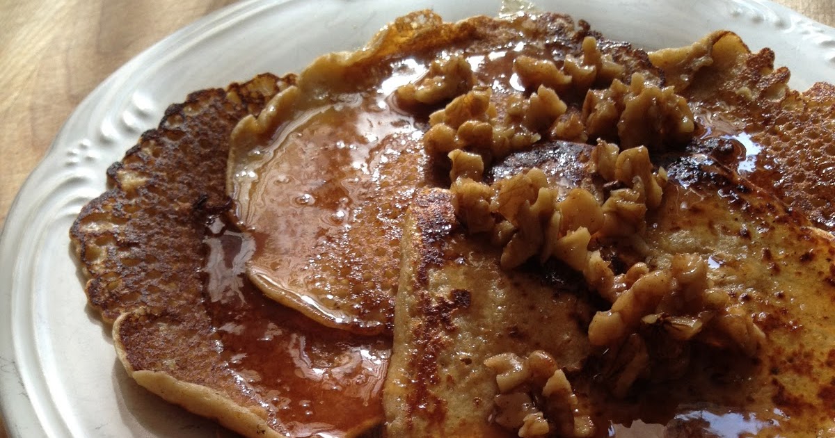Tora's real food Pancake mix with apple cider syrup and candied