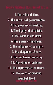 Twelve Priceless Qualities