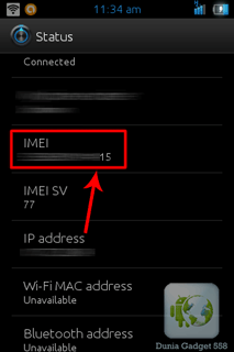 Cek kode IMEI pada Android Cek kode IMEI pada Android