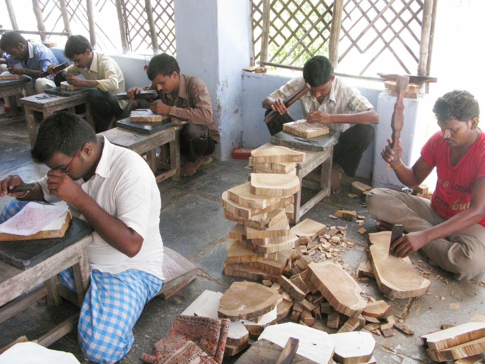 Malkha Wooden blocks for handblock printing