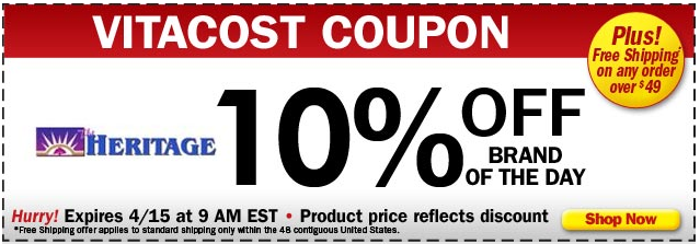 Vitacost coupons 10 off