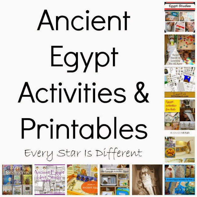 Ancient Egypt Printables & Activities (KLP Linky) - Every Star Is Different