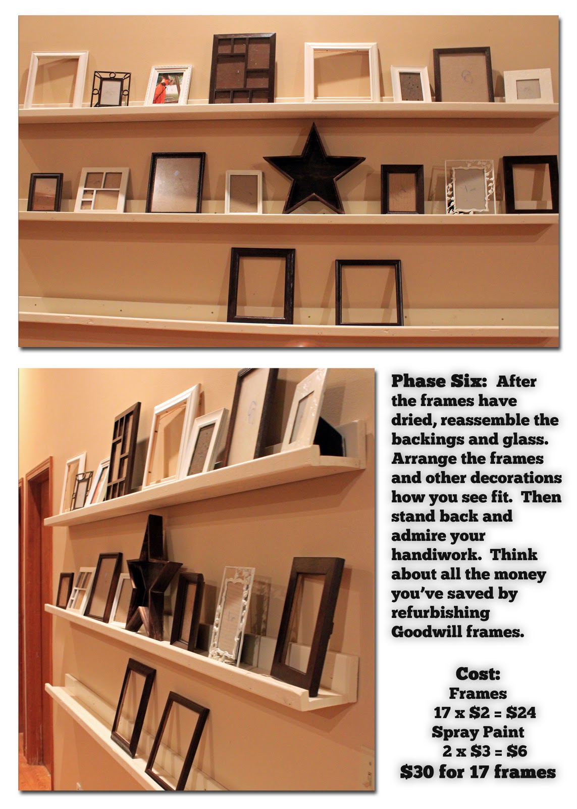 The Real Life of a Military Wife Creating Wall Art