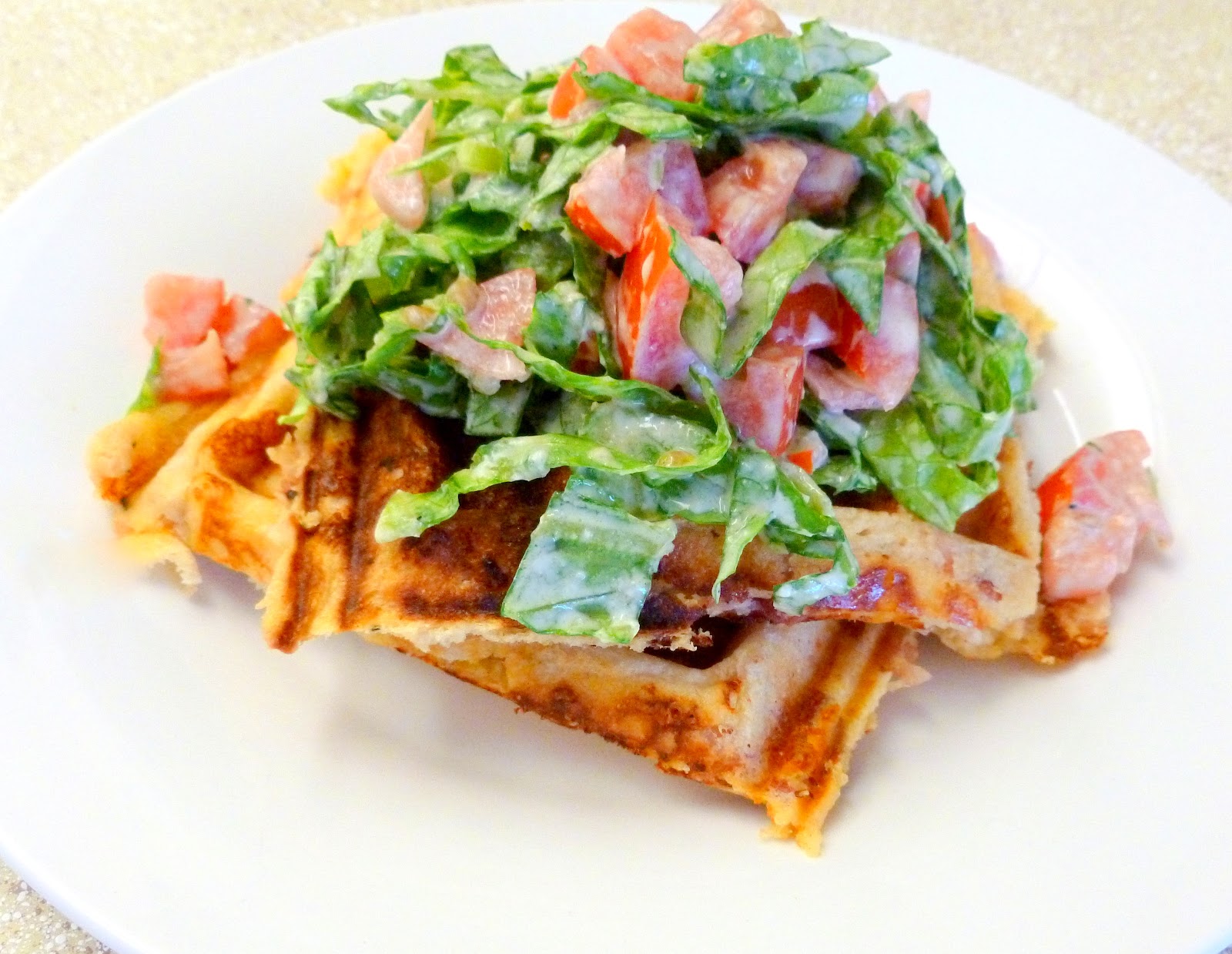 Good Eating Daily Turkey Bacon Club Waffles