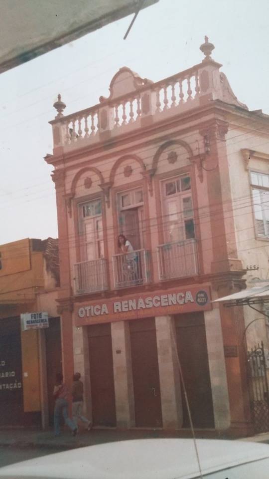 Prédio da Antiga Ótica Renascença - Rua XV de Novembro Barbacena MG Dec 70