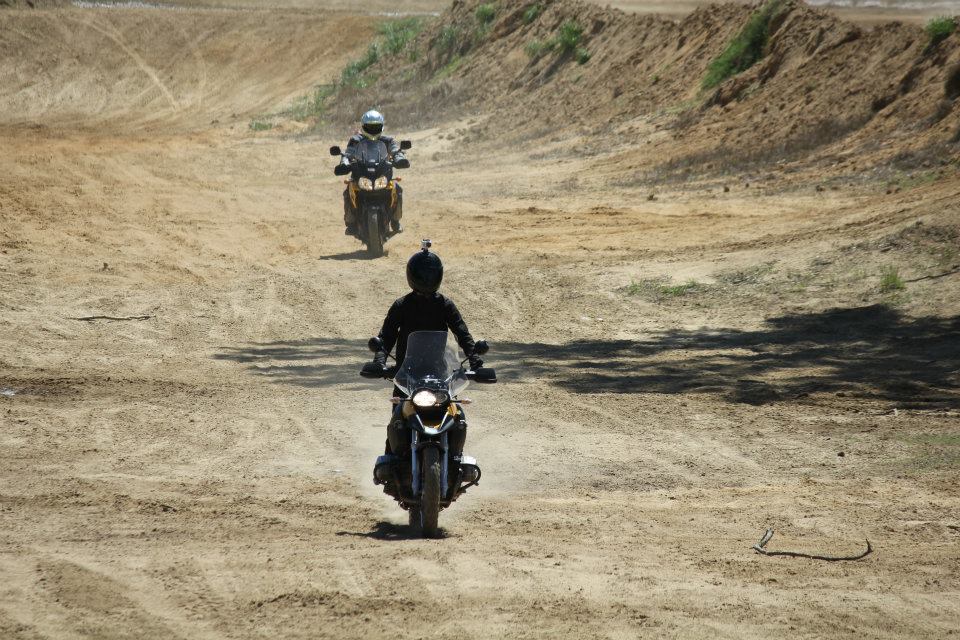 Lost rider. OFFRoad testing at Busco Beach. April 7th 2012