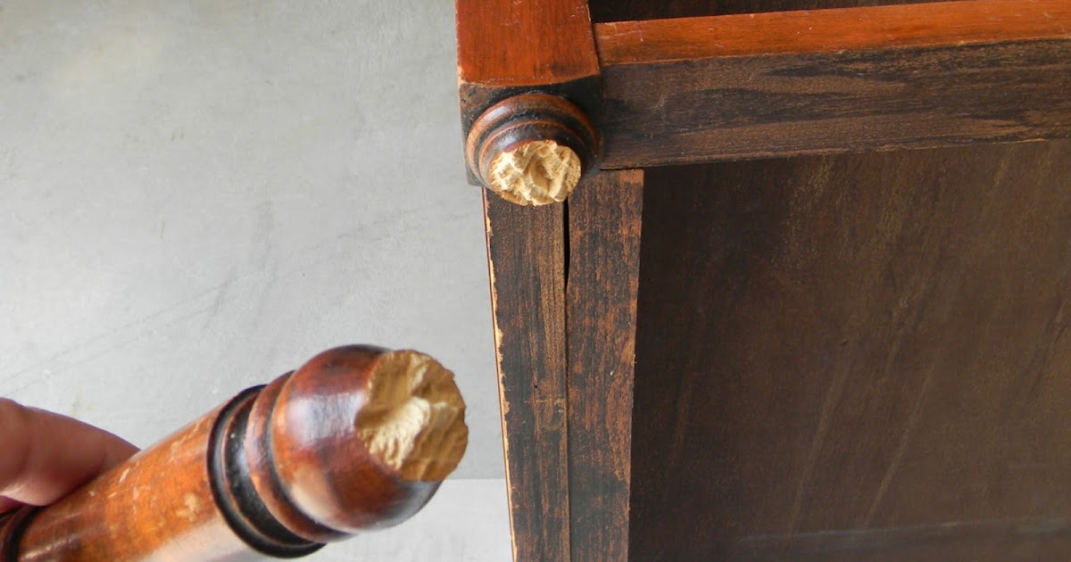 Forever Decorating!: How to Easily Fix a Broken Furniture Leg