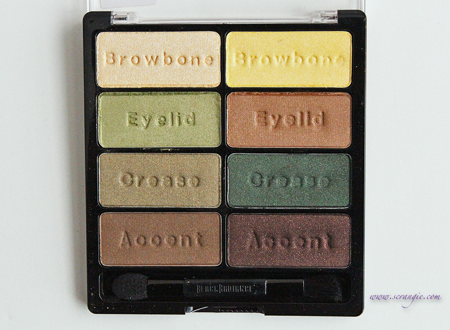 Scrangie Black Radiance Eye Appeal Eyeshadow Palette in Urban Jungle