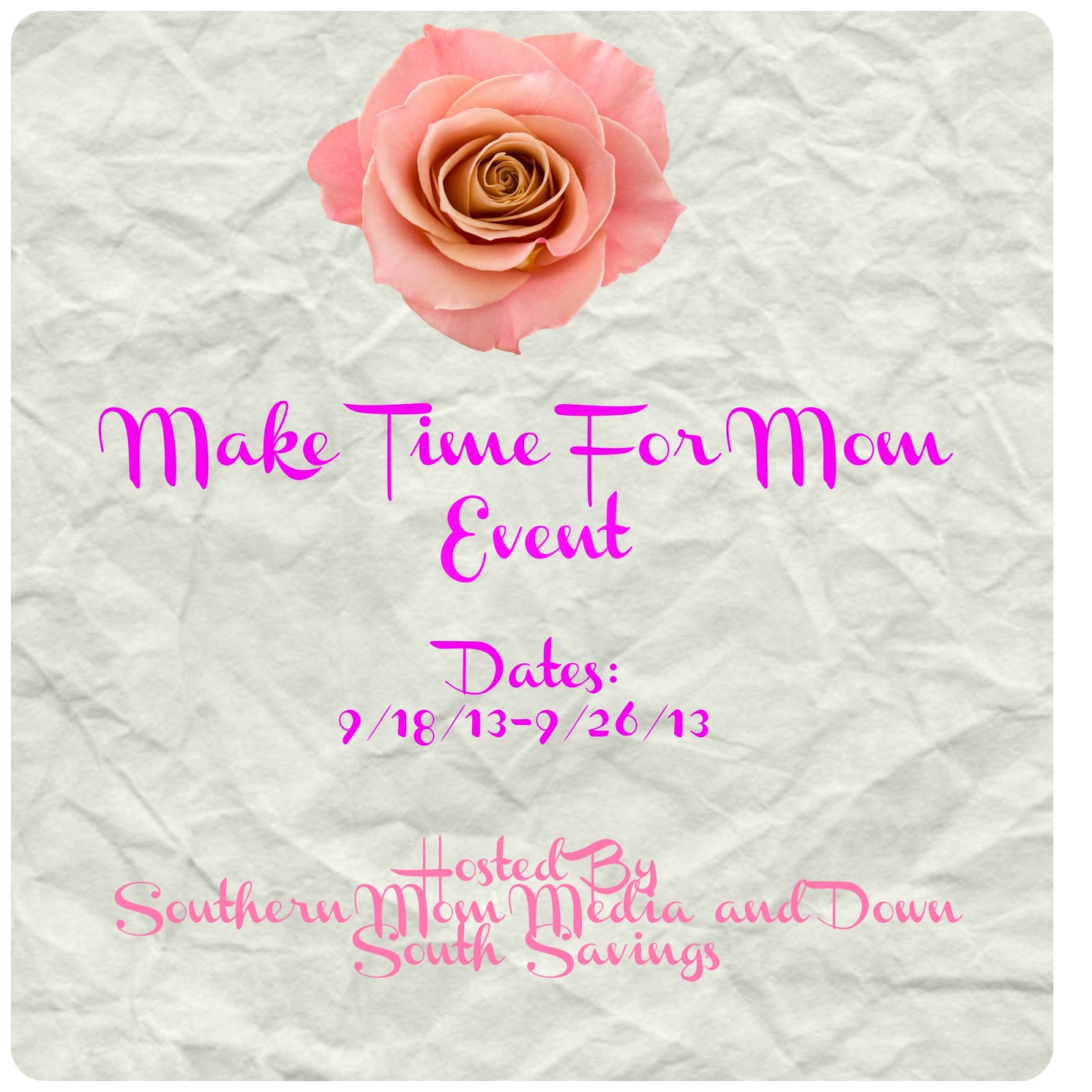 Mom Giveaway - make time for mom giveaway Mom Giveaway - make time for mom giveaway