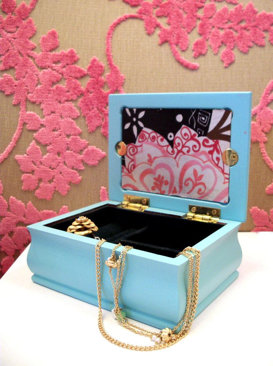 Lindsay Whipple Now Hand Painted Jewelry Boxes are Here!