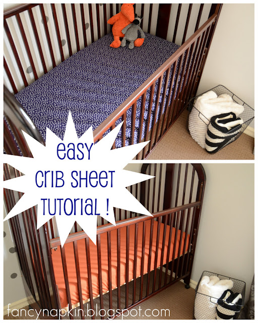 fancy napkin diy crib sheet tutorial fancy napkin diy crib sheet tutorial