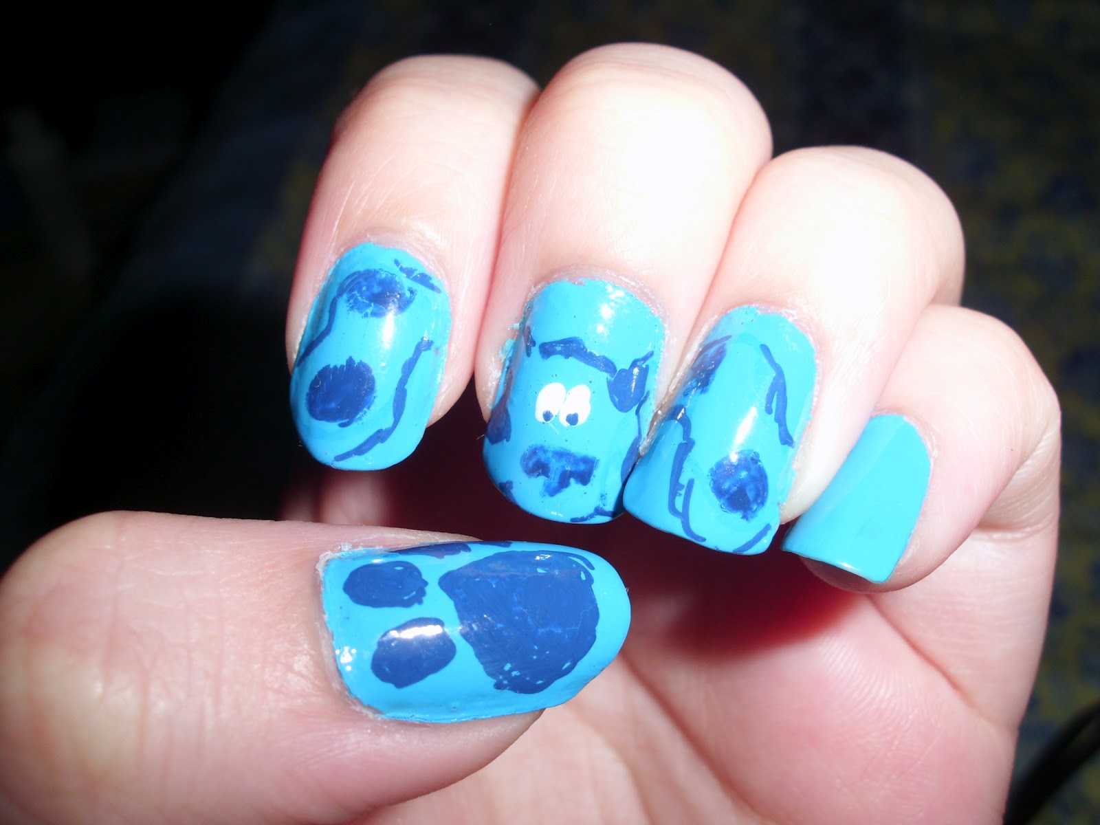 Nail Blue Designs