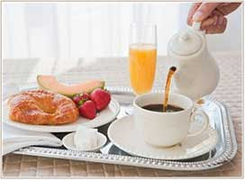 Continental breakfast Continental breakfast