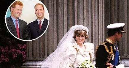RETRO KIMMER'S BLOG: PRINCESS DIANA'S WEDDING GOWN TO BE INHERITED BY