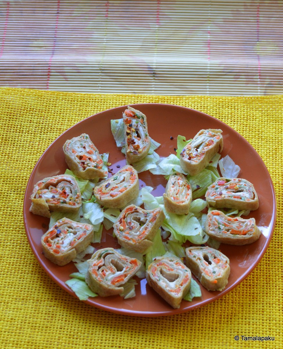 Cream Cheese Veggie Bites Tamalapaku