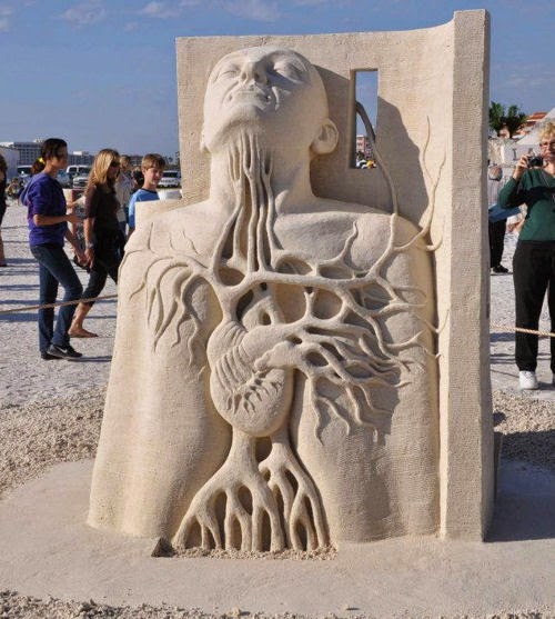 Medical Laboratory and Biomedical Science Anatomical Sand Sculpture