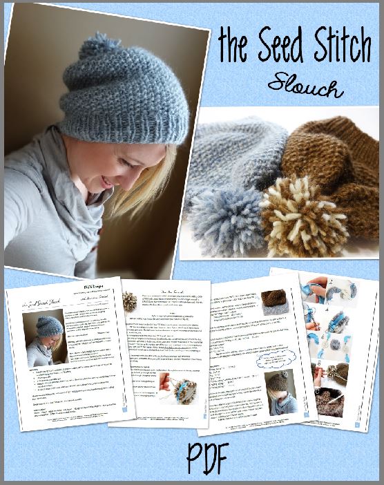 The Seed Stitch Slouch
